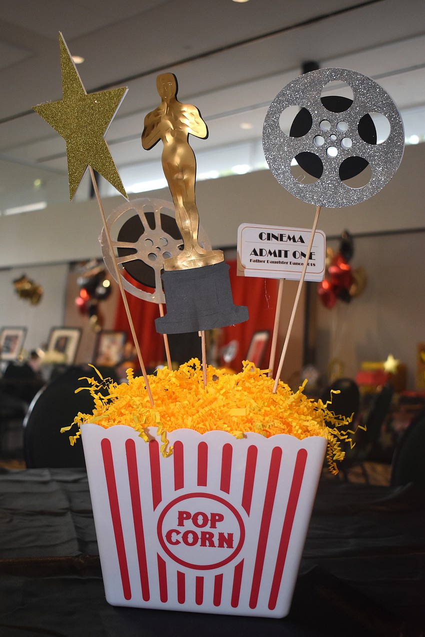 Hollywood-themed decor adorned The Chelsea Center.