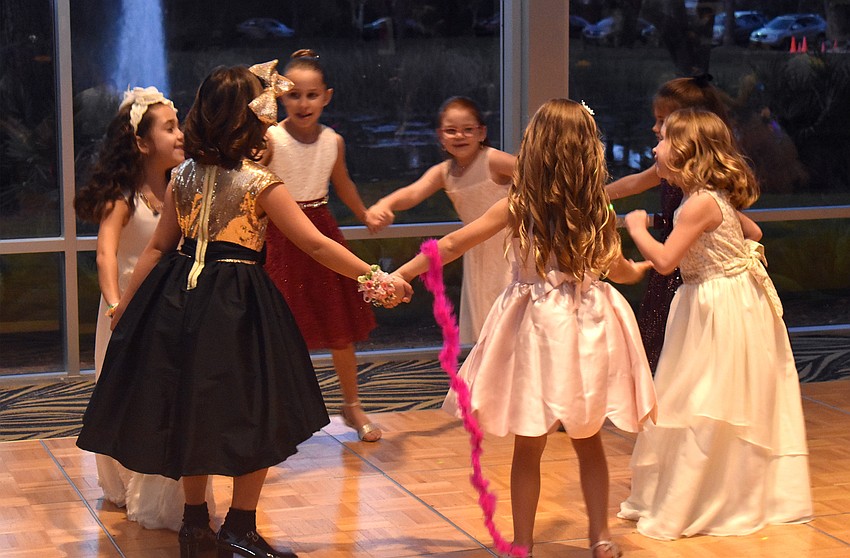 About 375 students and parents attended the dance on Feb. 9.