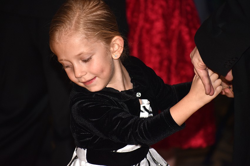 Rachel Morris hits the dance floor.