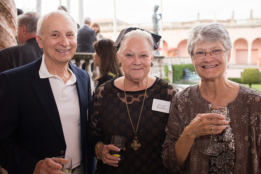 Blair McMillan, Sylvia Barber and Joy McMillan