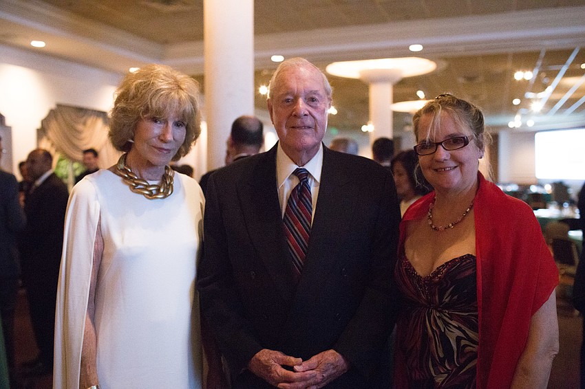 Roberta and Dr. Edward Hamilton with Danielle Glaysher