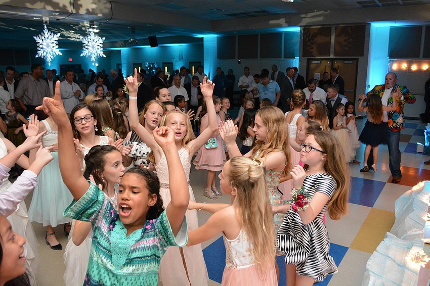 Daughters rock the dance floor.