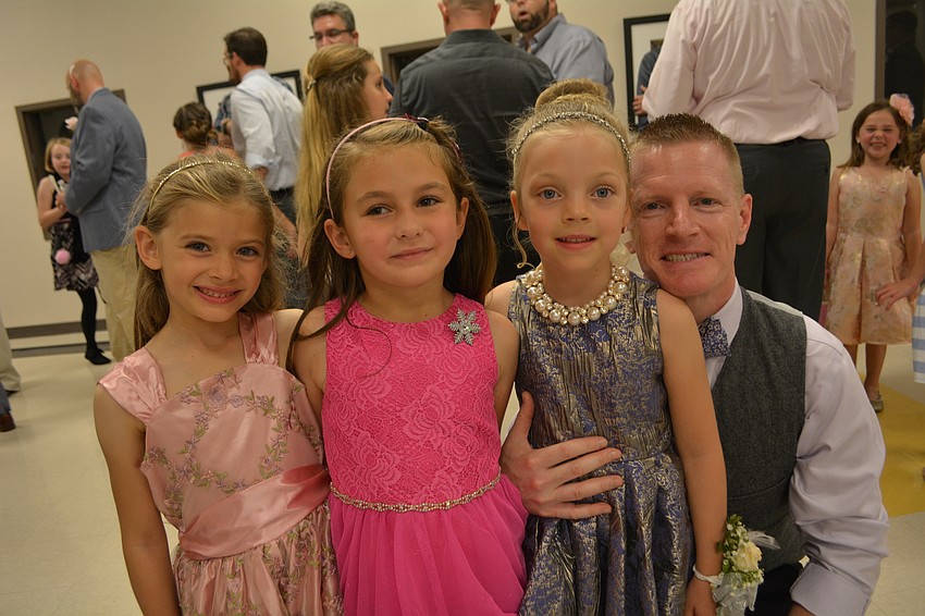 Marin Summerlee, Kate Toscana, Kylie West and Kevin West have fun together.