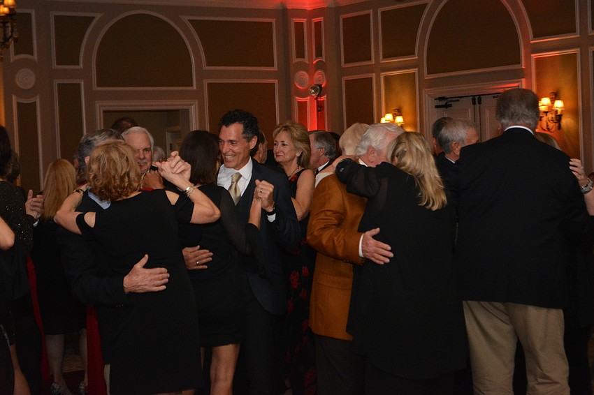 With The Players Eve Caballero and Cassandra Santiso providing the vocals and Bruce Ensinger, Teri Booth and Tony Martin, the music, the dance floor was packed.