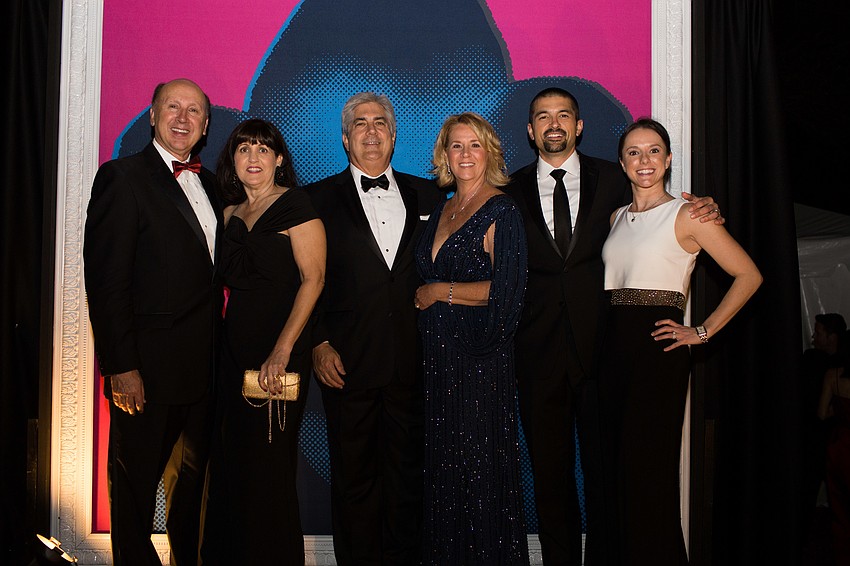 Mark Pritchett, Gina Taylor, Elizabeth and Jay McHargue with Cory and Ashley Reeves