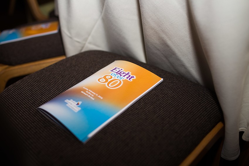 This is the Jewish Housing Council Foundation's sixth year putting on the 8 Over 80 event.