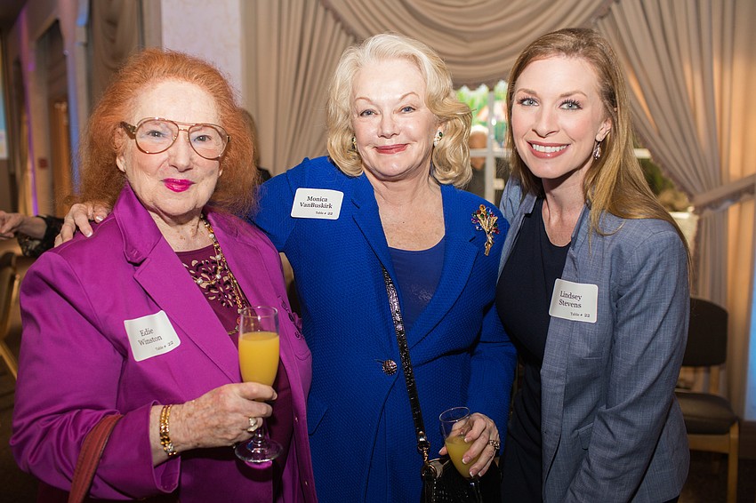 Edie Winston, Monica Vanbuskirk and Lindsey Stevens