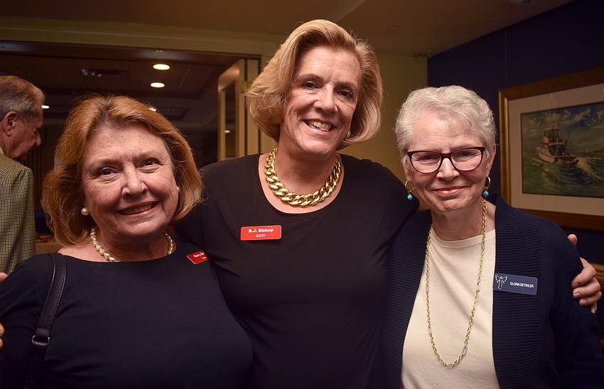 Mary Ortiz, B.J. Bishop and Gloria Detwiler