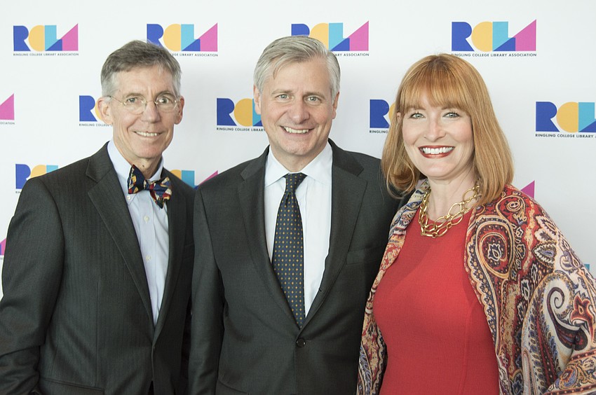 Matt Walsh, Jon Meacham and Emily Walsh