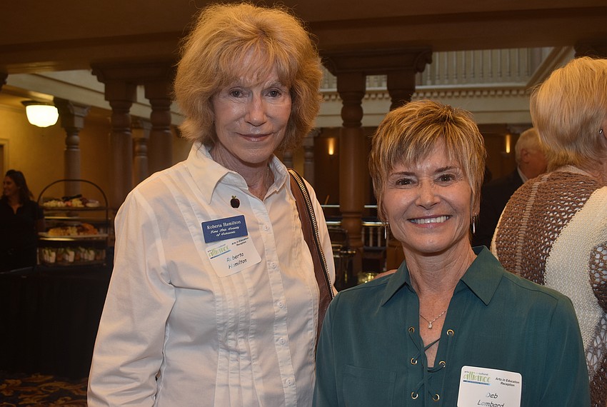 Roberta Hamilton and Deb Lombard