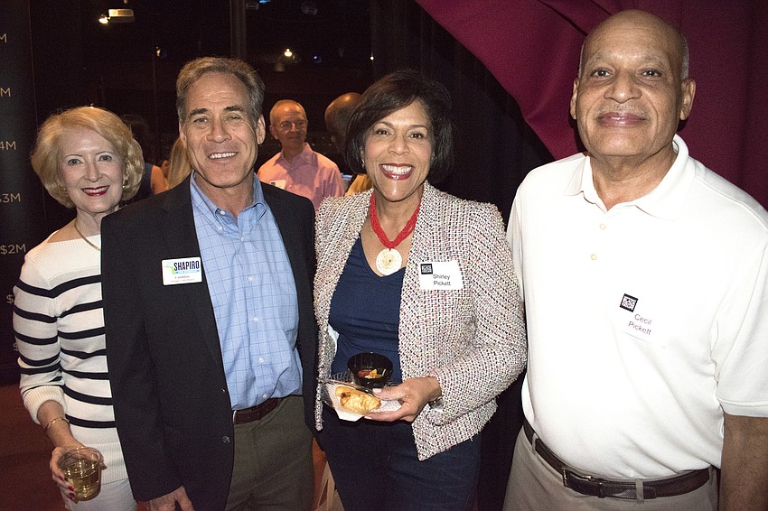 Christine Jennings, Dan Shapiro and Shirley and Cecil Pickett
