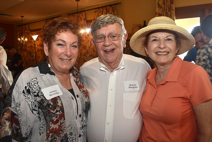 Arlene Skversky, Murray Blueglass and Roz Goldberg