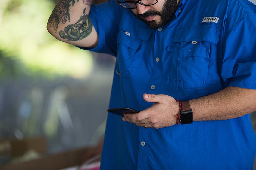 Throughout the day, Capote checked the time make sure they were running on-time. With only five hours left until guests started arriving, everything needed to be perfectly prepped for the night.