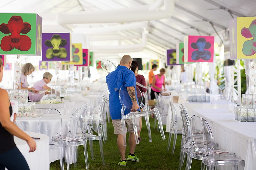 There were 666 guests who attended Orchid Ball.