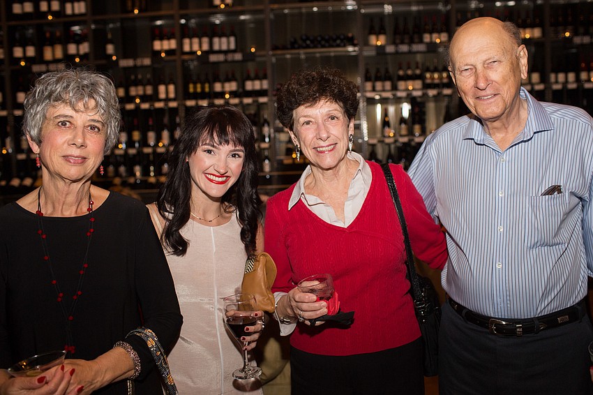 Sandy Miranda, Samantha Benoit and Barbara and Bill Epperson