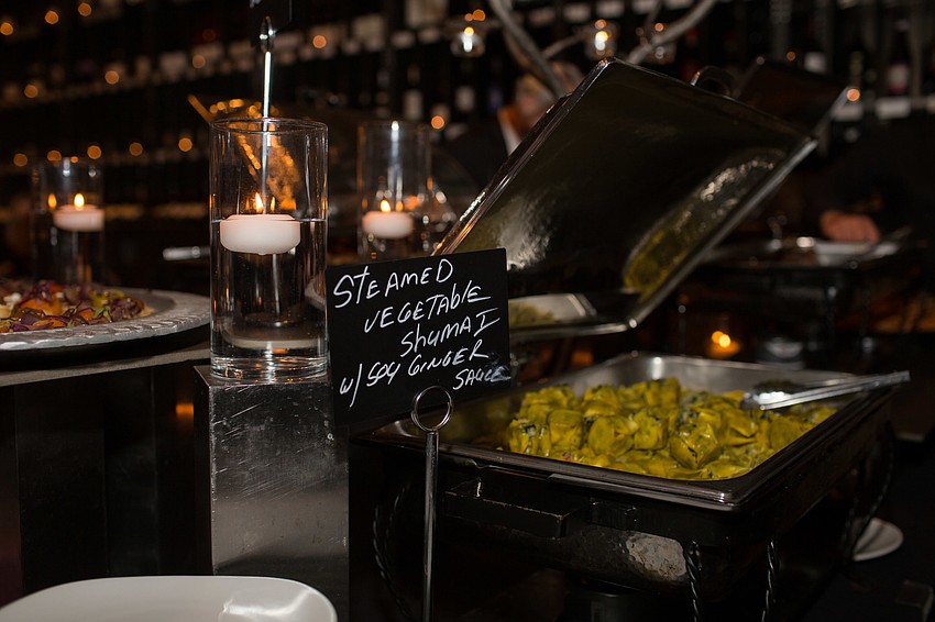 Guests were able to enjoy a few different appetizers from Michael's On East.