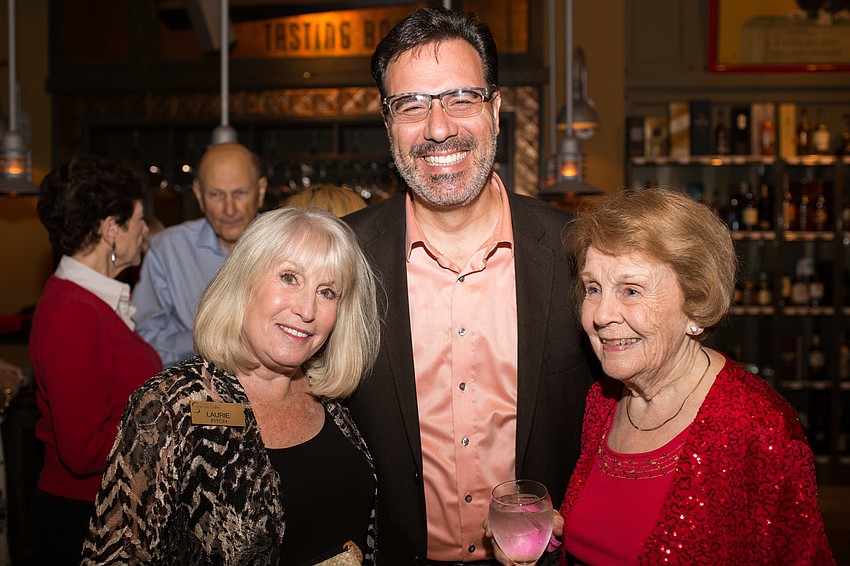 Laurie Fitch, Ed Levesque and Chairwoman Donna Maytham