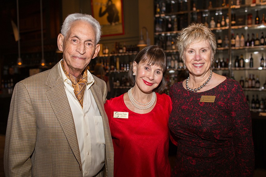 Fred and Lynda Doery with Marjorie Floyd