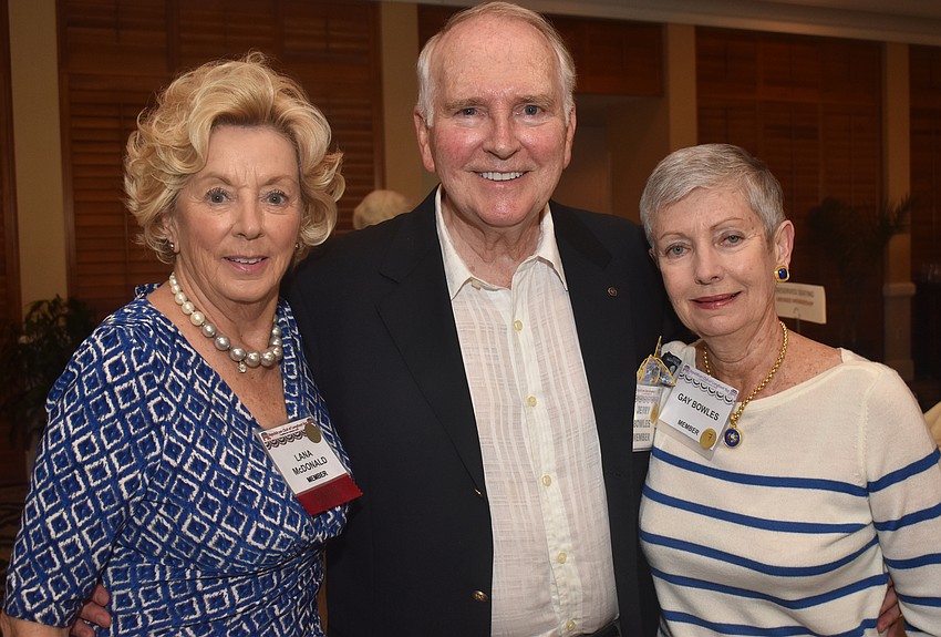 Lana McDonald and Jerry and Gay Bowles