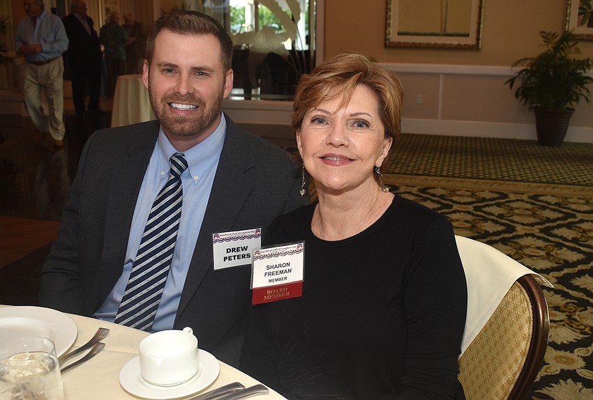 Drew Peters and Sharon Freeman