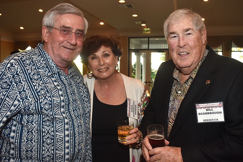 John Gill and Carol and Bill Scarbrough