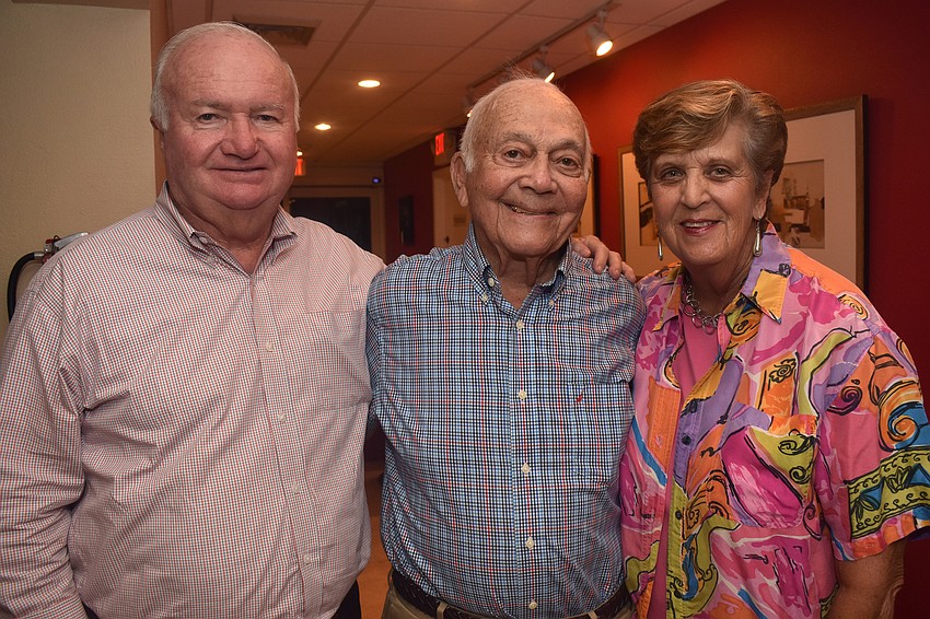 Paul Ahern and Sid and Ann Friedman