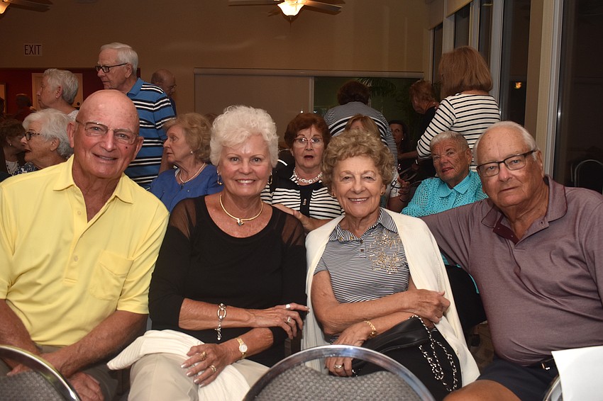 Ron and Carol Stephani and Agnes and Bill Forcht