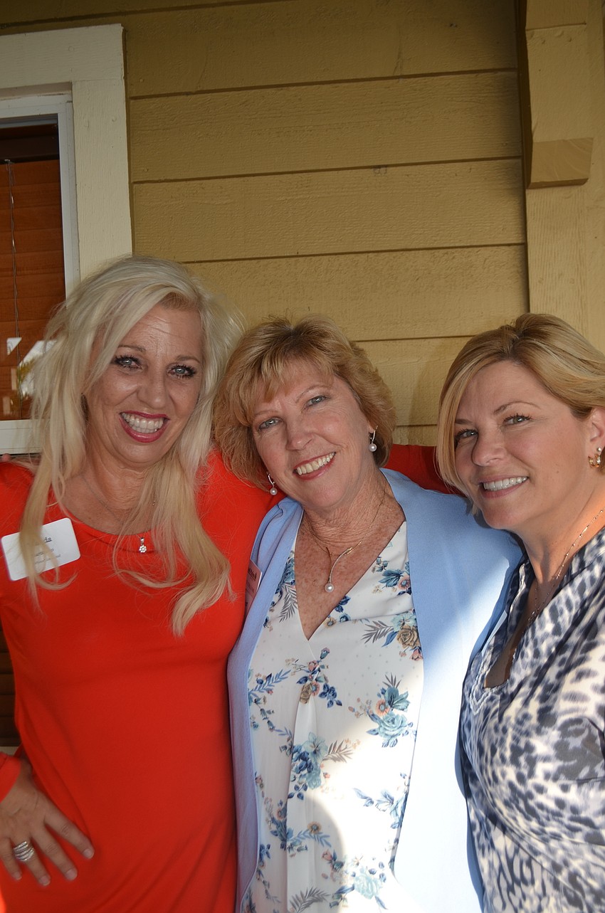 Sisterhood for Good members Wanda Martinetto, Kathy Collums and Angela Massaro-Fain have been longtime Giving Circle members.