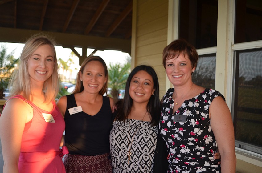 Amanda Tullidge, Kim Ragan, Sandra Marines and Jill Gass from Cheers for Charity hope to raise the bar for charity in 2018.