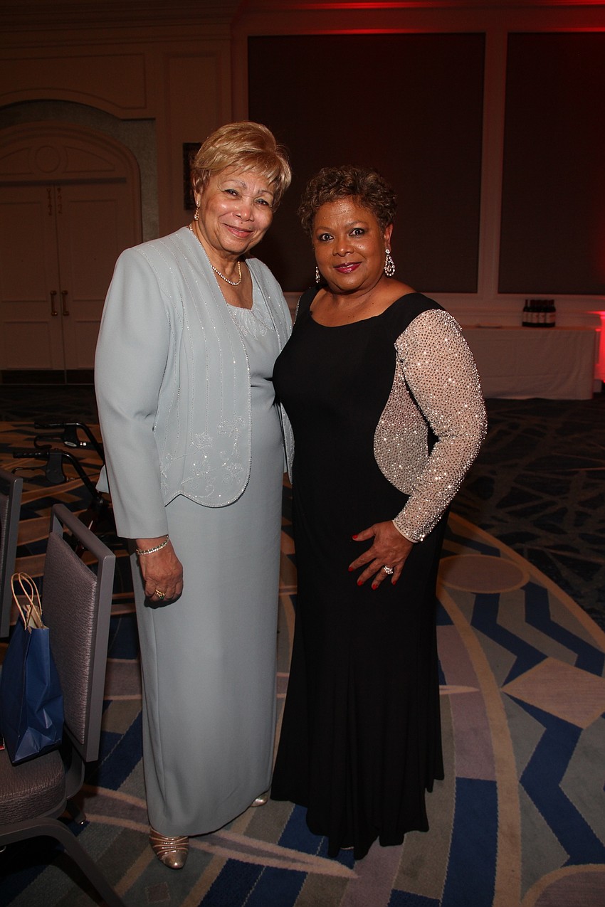 Dr. Lou Bertha McKenzie Wharton and Aundria Castleberry