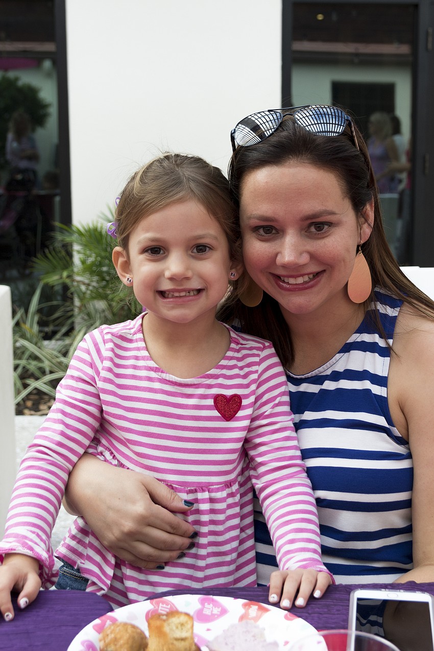 Ayla Robins with her mother Jacquelyn