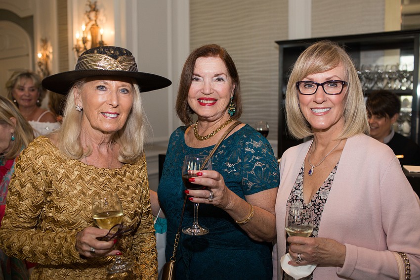 Marylouise Pirola, Linda Zuczek and Nancy Johnson