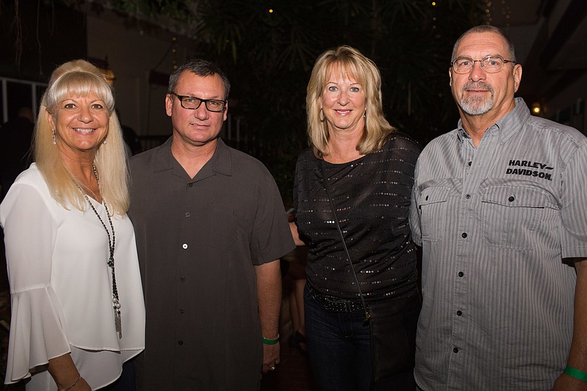 Suncoast Charities for Children Executive Director and Festival Director Lucy Nicandri, Richard Davis, Julie Brown and Ken Kreye