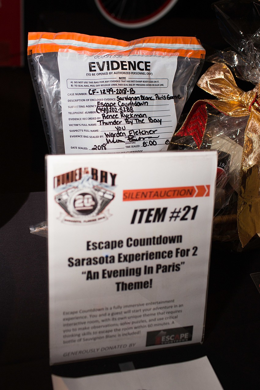 Proceeds for the night went to the Suncoast Charities for Children.