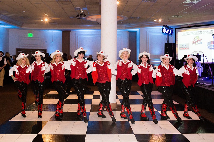 The Flash Tappers delighted the audience with their flashy dances.