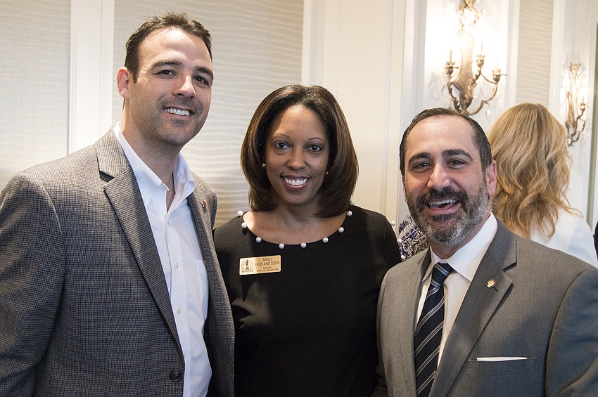 Joe Hembree, City of Sarasota Mayor Shelli Freeland Eddie, County Commissioner Paul Caragiulo