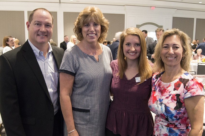 Scott Kiesel, Sue Wetzel, Erica Wuorio and Gale Farb