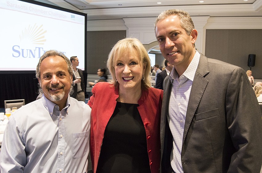 Bob Clarke, Teri Hansen and Ben Hanan