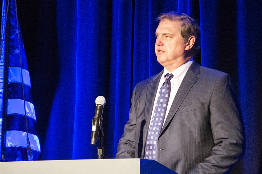 Guest speaker Eric Spiegel is former CEO and president of Siemens.