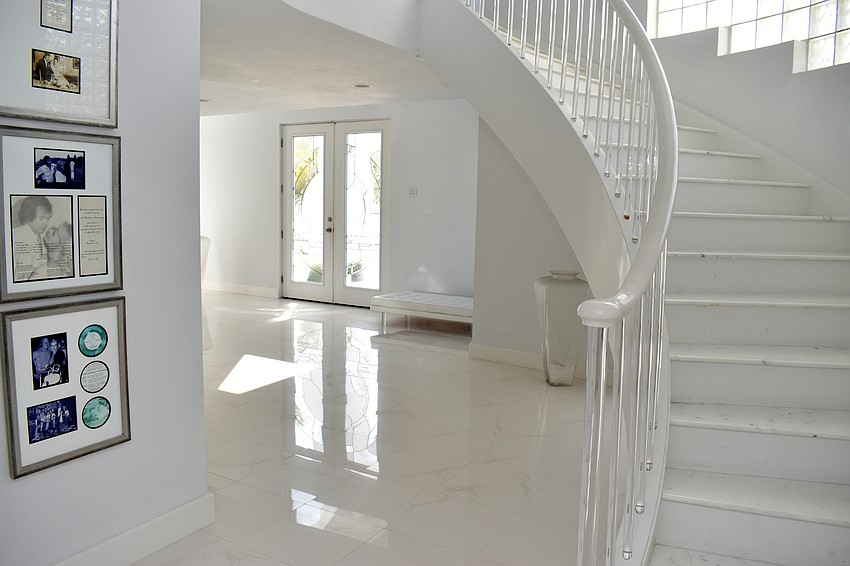 The Gerich home is filled with a lot of white, which is something Lila Gerich planned as an artist. She said she tried to make the home a work of art.