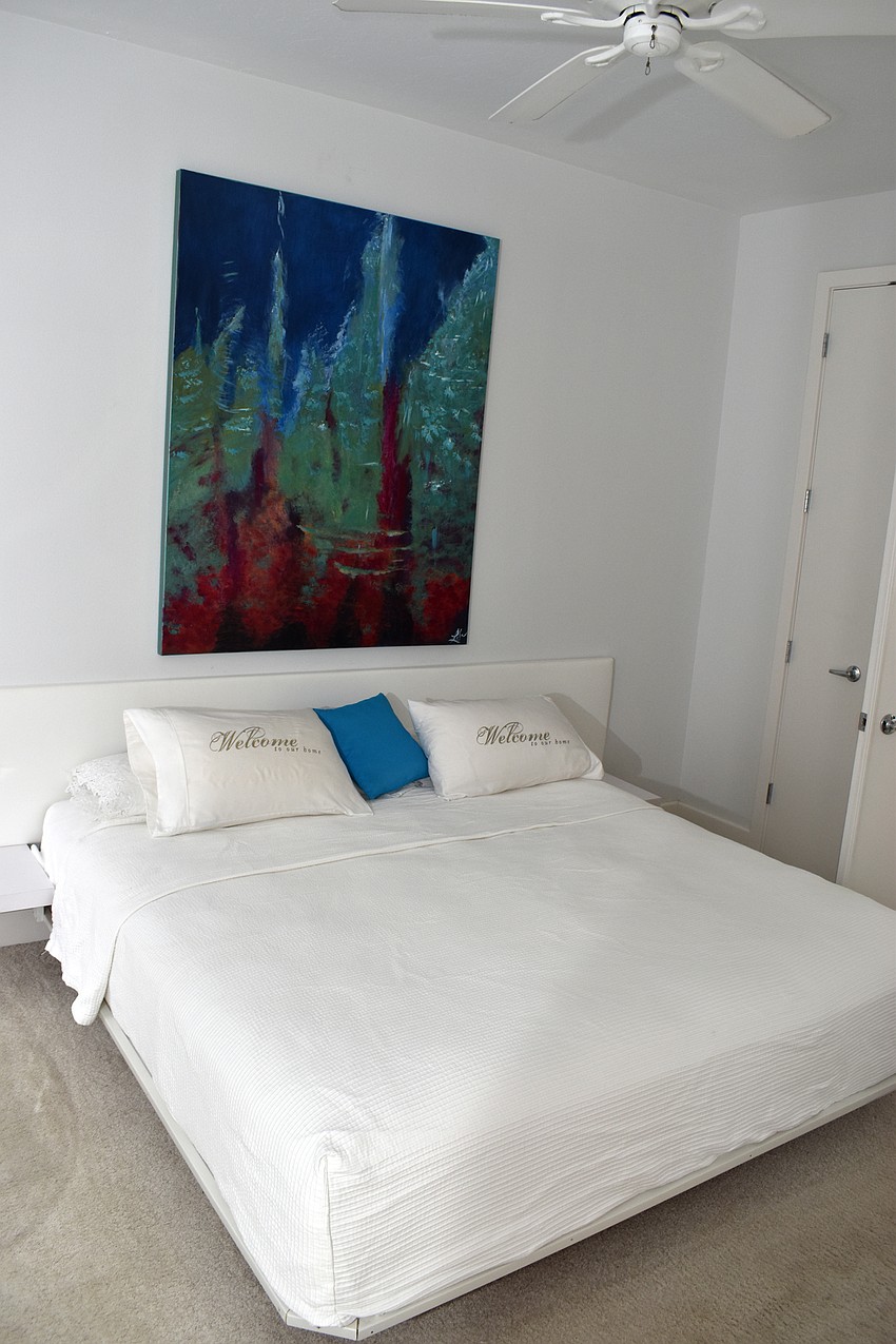 Tony and Lila Gerich’s grandsons have claimed this guestroom as theirs. Lila  Gerich calls it “the boys room.”