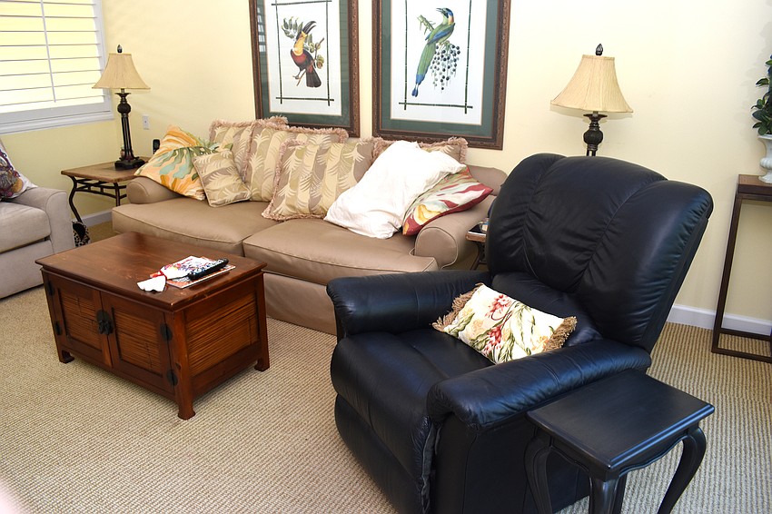 Two rooms on the second floor offer more sleeping and entertaining space.