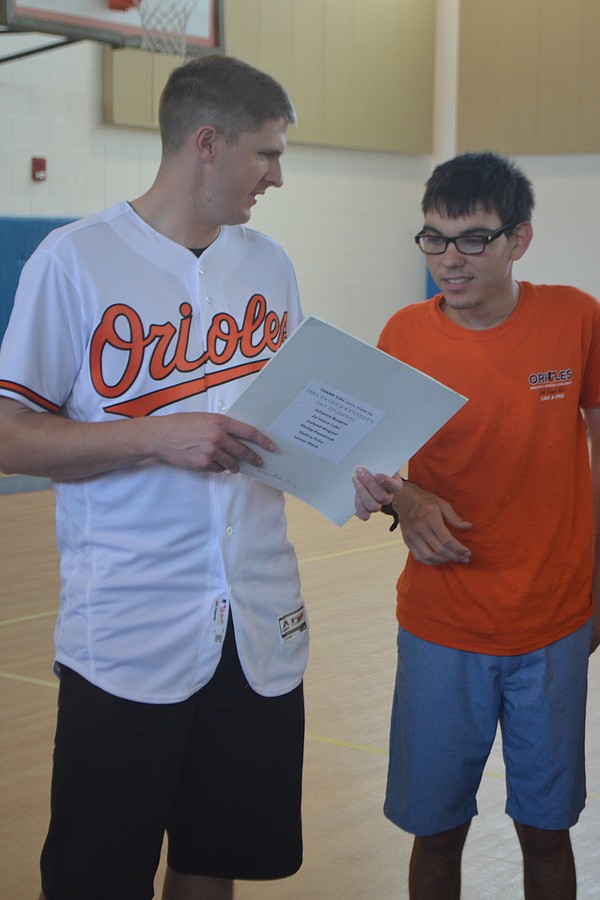 Baltimore Orioles on X: Earlier today, Brad Brach, @TreyMancini, Brian  Roberts, & @OrioleBird visited Oak Park School to help conduct a  session of the 5-week Orioles Health & Fitness Challenge. The program