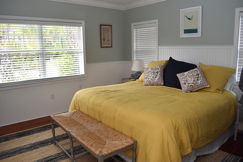 The Schneidermans added on to the original floor plan to include a new master bedroom.