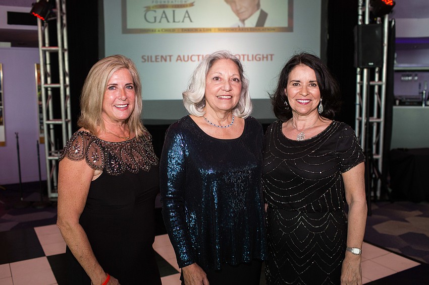 Chairwomen Susan Travers, Marjolaine Townsend and Kathy Martella