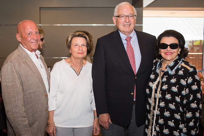 Andre and Isabelle Christen with Walter and Rosemary Mazzanti