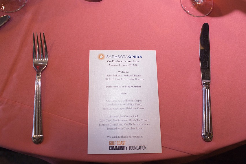 The luncheon celebrated its donors for the 2017 year.