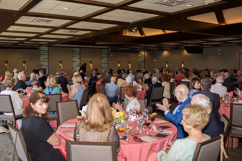 The audience claps as Zhanna Alkazova finishes her piece.