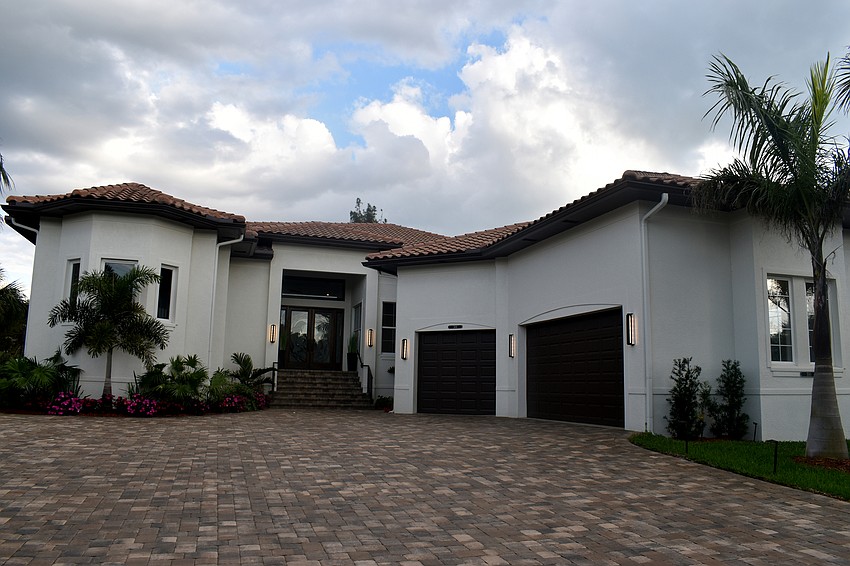 The home at 500 Ketch Lane is newly built.