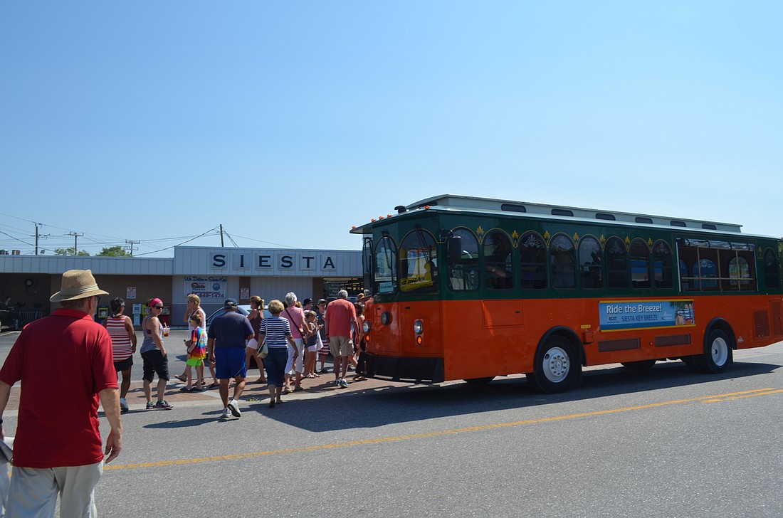 The free route started in March 2017, and covers Beach Road and Midnight Pass Road from Siesta Village to Turtle Beach Park.